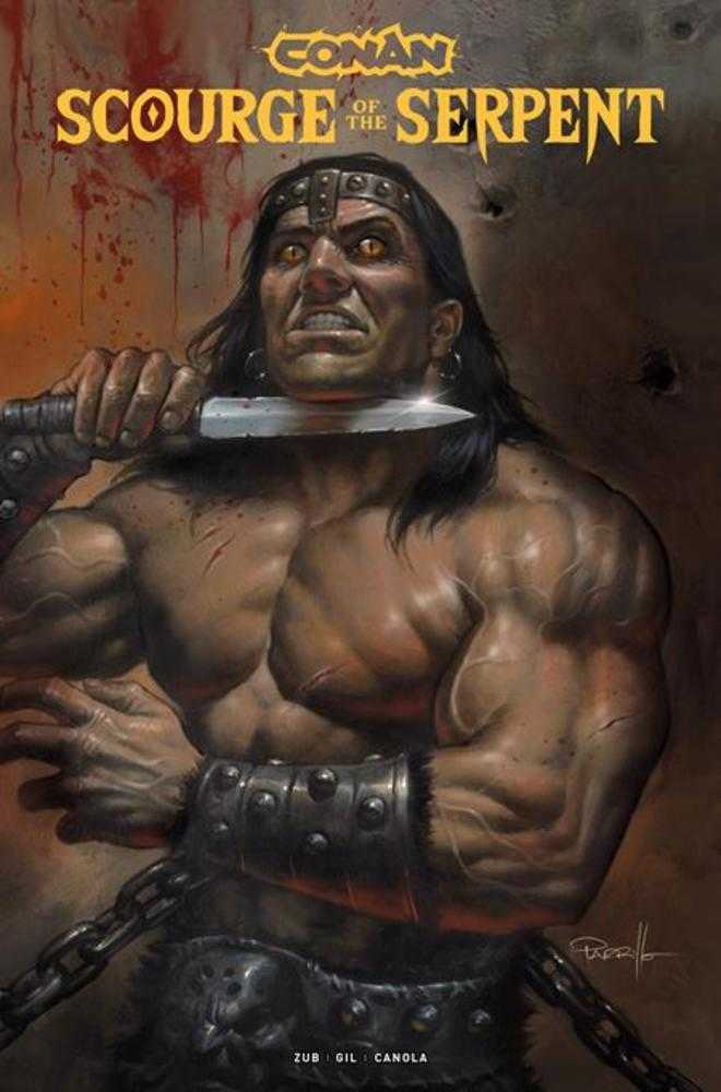 Conan The Barbarian Scourge Of The Serpent #4 (Of 4) Cover B Lucio Par ...